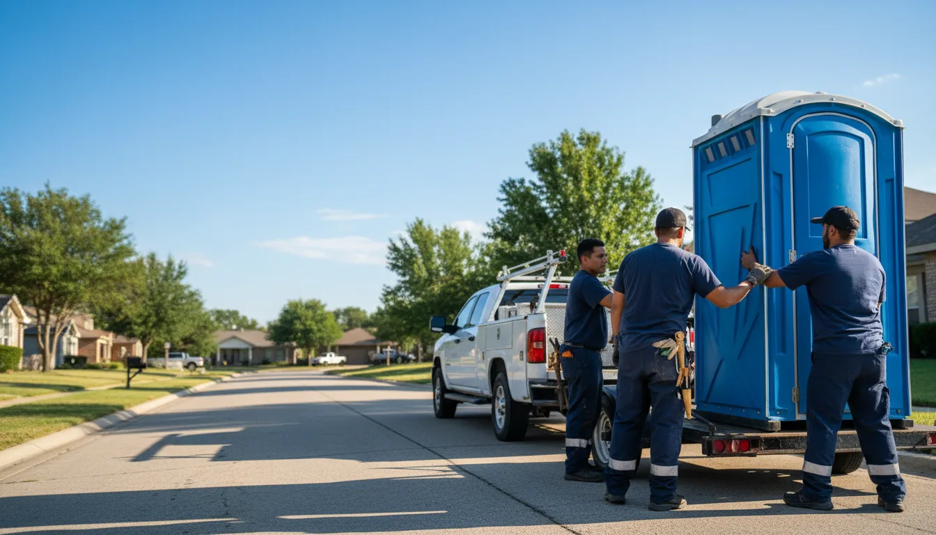 Portable Toilet Rental in West Brooklyn, IL near me